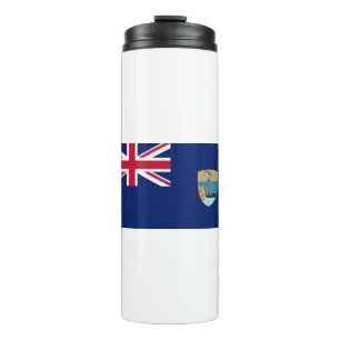 Saint Helena Flag Thermal Tumbler