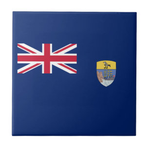 Saint Helena Flag Tile