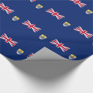Saint Helena Flag Wrapping Paper
