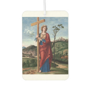 Saint Helena with the True Cross Sacred Art Car Air Freshener