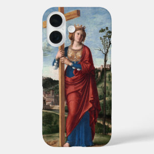 Saint Helena with the True Cross Sacred Art iPhone 16 Case