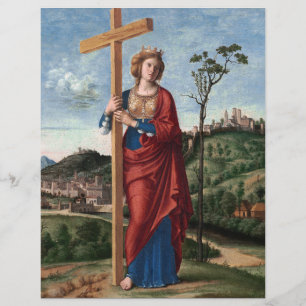 Saint Helena with the True Cross Sacred Art Flyer
