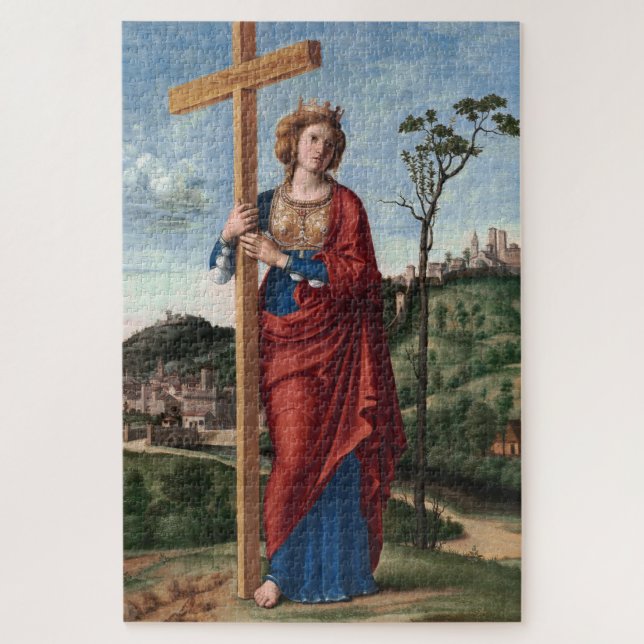 Saint Helena with the True Cross Sacred Art Jigsaw Puzzle (Vertical)