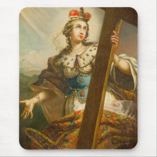 Saint Helena with the True Cross Sacred Art Mouse Mat