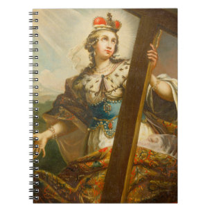 Saint Helena with the True Cross Sacred Art Notebook