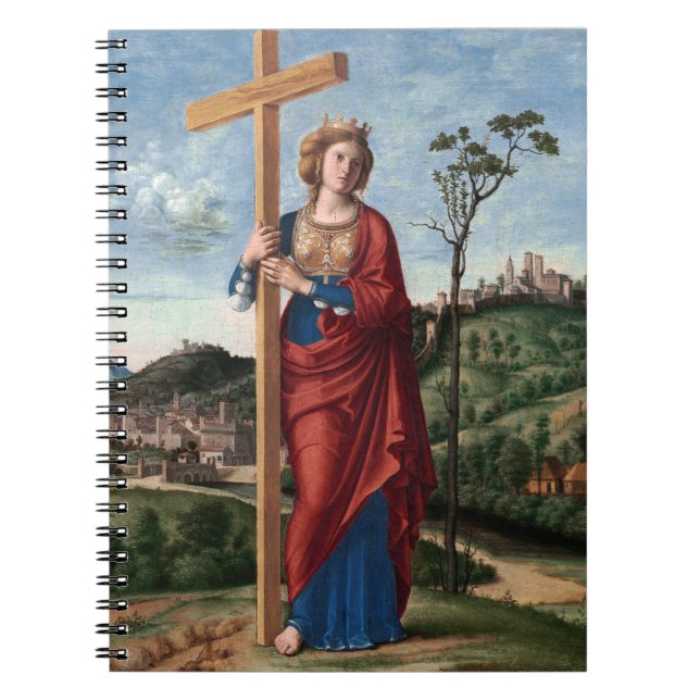 Saint Helena with the True Cross Sacred Art Notebook (Front)