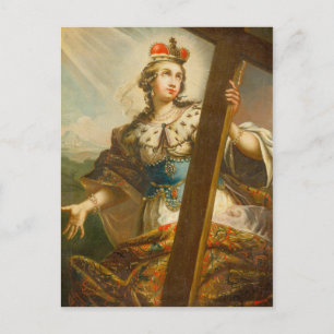 Saint Helena with the True Cross Sacred Art Postcard