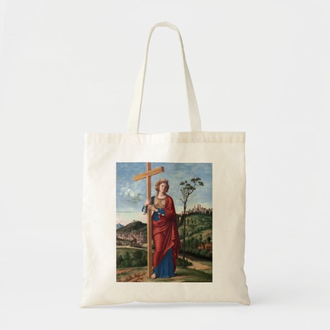 Saint Helena with the True Cross Sacred Art Tote Bag (Front)