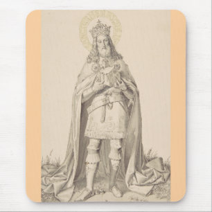 Saint Henry II the Holy Roman Emperor Mouse Mat