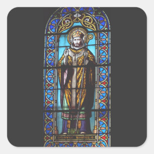 Saint Hilary of Poitiers Square Sticker