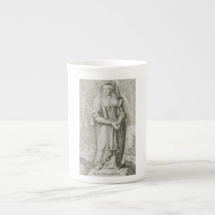 Saint Hildegard of Bingen Medieval Mystic Art Bone China Mug