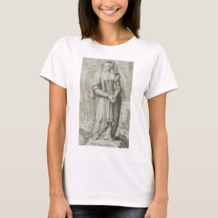 Saint Hildegard of Bingen Medieval Mystic Art T-Shirt