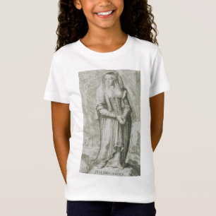 Saint Hildegard of Bingen Medieval Mystic Art T-Shirt