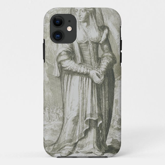Saint Hildegard of Bingen Medieval Mystic Case-Mate iPhone Case (Back)