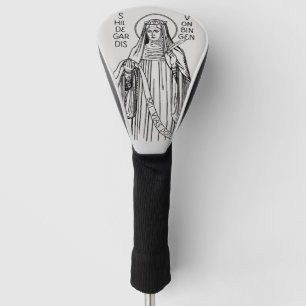 Saint Hildegard of Bingen Medieval Mystic Golf Head Cover