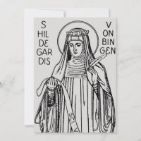 Saint Hildegard of Bingen Medieval Mystic