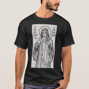Saint Hildegard of Bingen Medieval Mystic T-Shirt