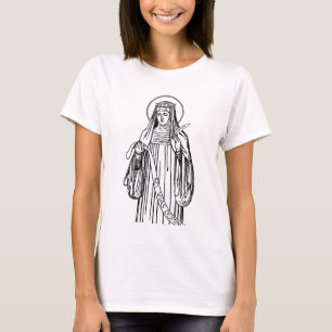 Saint Hildegard of Bingen Medieval Mystic T-Shirt