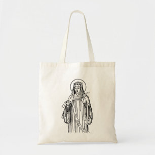 Saint Hildegard of Bingen Medieval Mystic Tote Bag