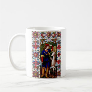 Saint Hubert of Liege with the stag  Coffee Mug