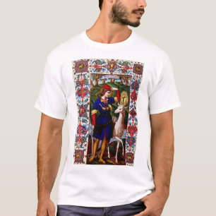 Saint Hubert of Liege with the stag  T-Shirt