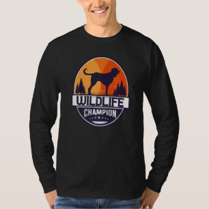 Saint Hubert's Dog Bloodhound Retro  34 T-Shirt