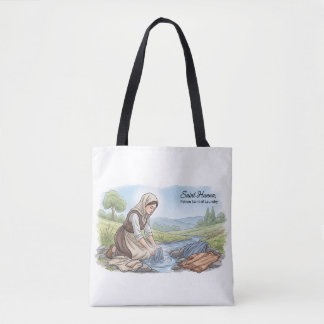 Saint Hunna- Patron Saint of Laundry Tote Bag