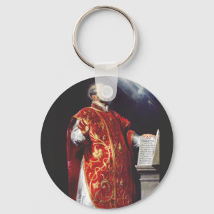 Saint Ignatius of Loyola Founder of the Jesuits Key Ring