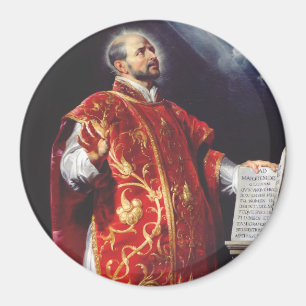 Saint Ignatius of Loyola Founder of the Jesuits Magnet