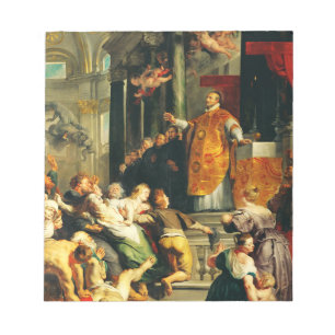 Saint Ignatius of Loyola Founder of the Jesuits Notepad