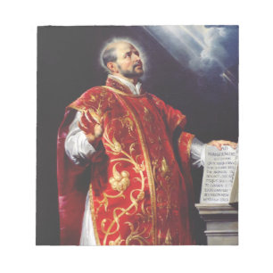 Saint Ignatius of Loyola Founder of the Jesuits Notepad