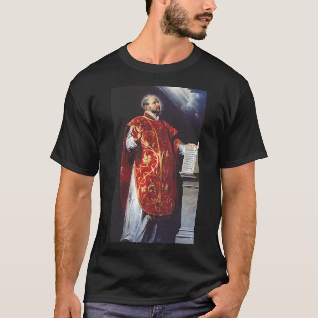 Saint Ignatius of Loyola Founder of the Jesuits T-Shirt (Front)