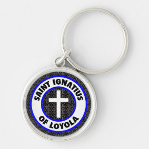 Saint Ignatius of Loyola Key Ring