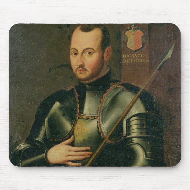 Saint Ignatius of Loyola Mouse Mat (Front)