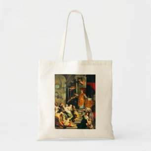 Saint Ignatius of Loyola Sacred Icon Fine Art Tote Bag