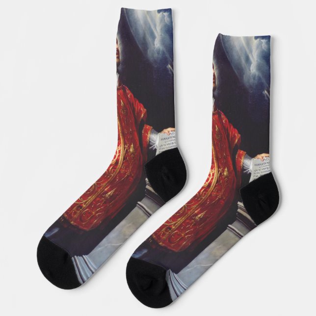Saint Ignatius of Loyola Socks (Left)