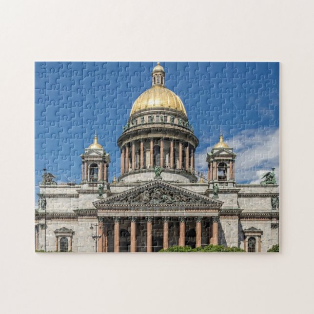 Saint Isaac's Cathedral in Saint Petersburg Russia Jigsaw Puzzle (Horizontal)