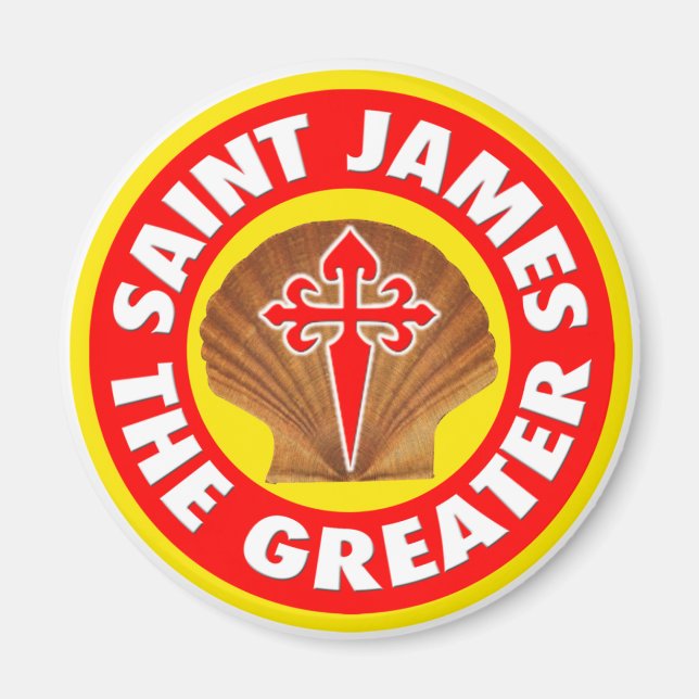 Saint James the Greater Magnet (Front)