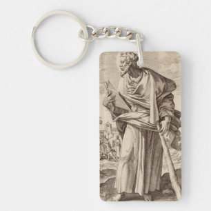 Saint James the Less son of Alphaeus Key Ring