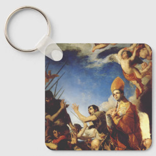 Saint Januarius Bishop of Benevento  Key Ring