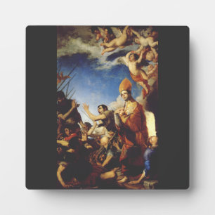 Saint Januarius Bishop of Benevento  Plaque