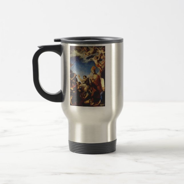 Saint Januarius Bishop of Benevento  Travel Mug (Left)