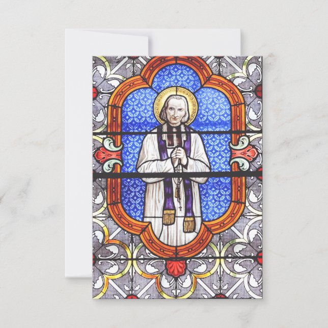 Saint Jean Baptiste Marie Vianney  Thank You Card (Front)