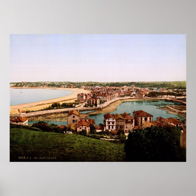 Saint Jean de Luz Aquitaine France Poster (Front)
