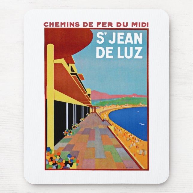 Saint Jean de Luz Mouse Mat (Front)