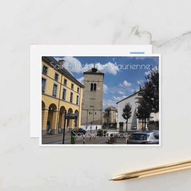 Saint-Jean-de-Maurienne, Savoie, France Postcard (Front/Back In Situ)