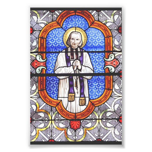 Saint Jean Vianney Premium Soul Guide Art Print (Front)