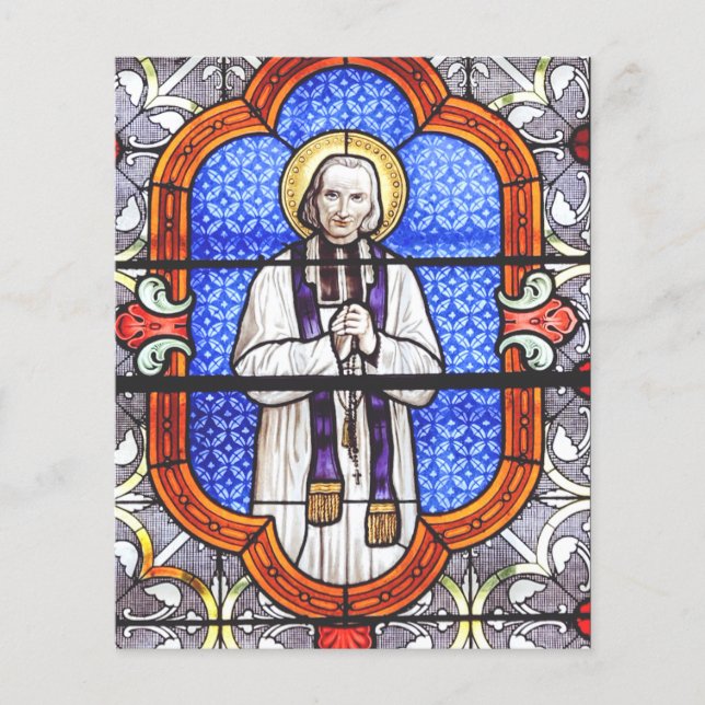 Saint Jean Vianney Premium Soul Guide Art Print (Front)