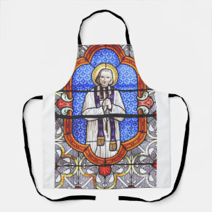 Saint Jean Vianney Premium Soul Guide Art Print Apron