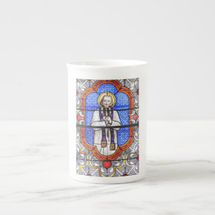 Saint Jean Vianney Premium Soul Guide Art Print Bone China Mug